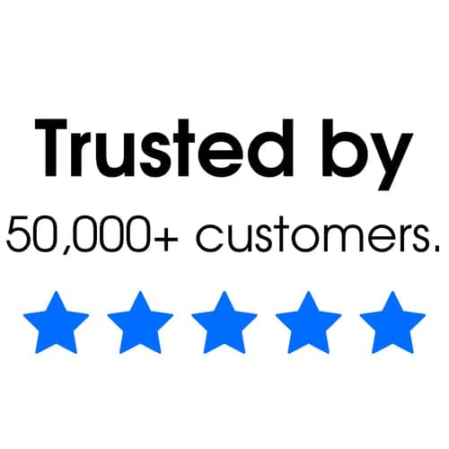 Trusted by 50,000+ customers