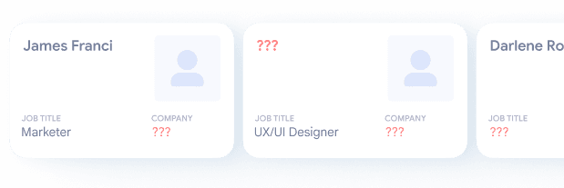 Faces and conversations that fade from memory